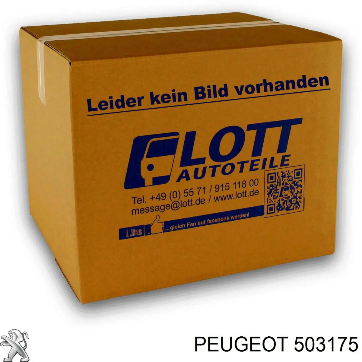 503175 Peugeot/Citroen placa de metal superior delantera de el resorte / caja de muelle