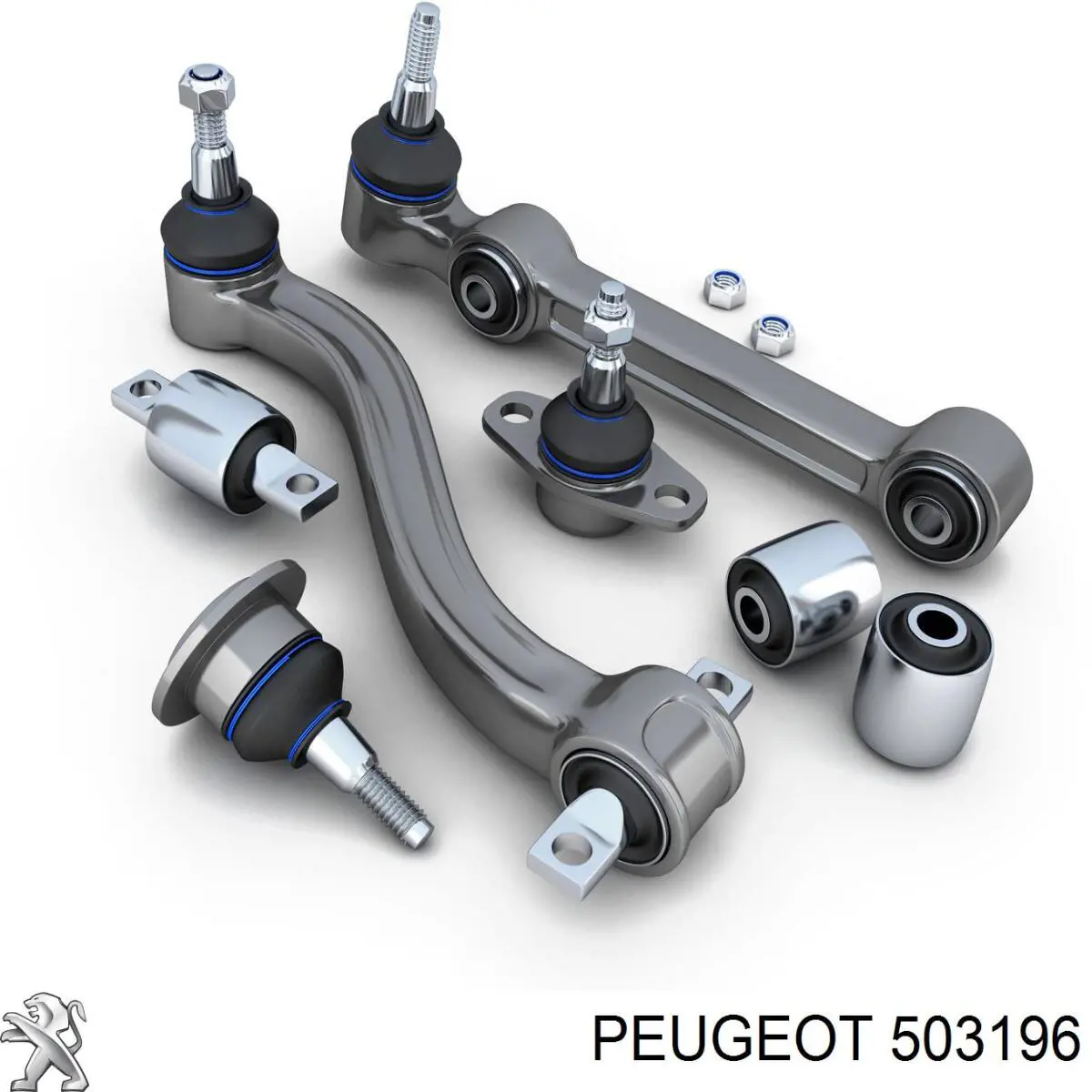 503196 Peugeot/Citroen soporte amortiguador delantero