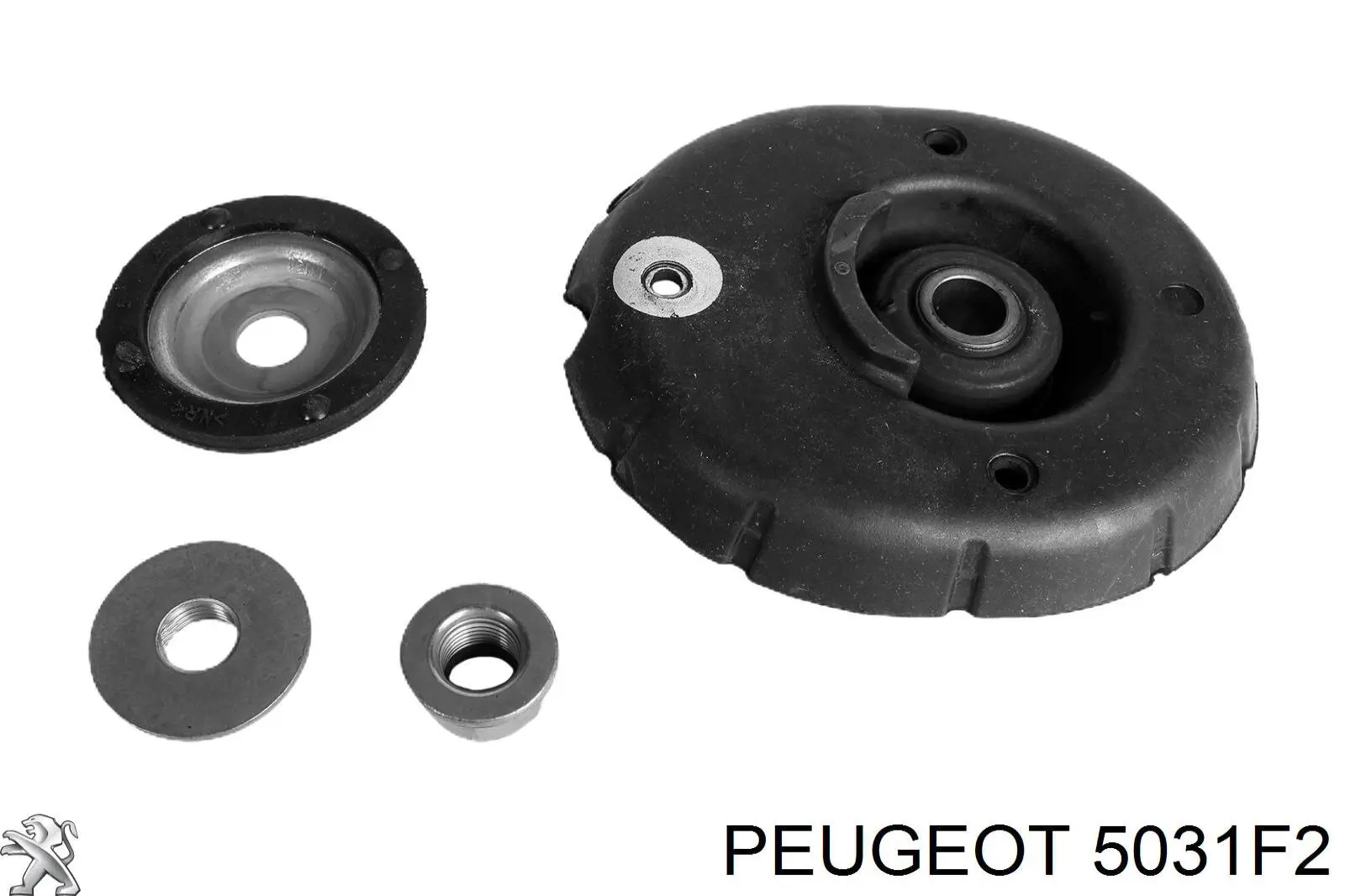 5031F2 Peugeot/Citroen soporte amortiguador delantero