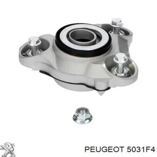 5031F4 Peugeot/Citroen soporte amortiguador delantero izquierdo