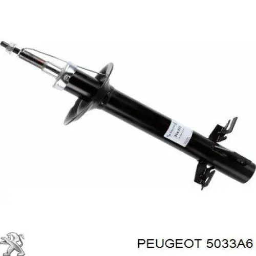5033A6 Peugeot/Citroen fuelle, amortiguador delantero