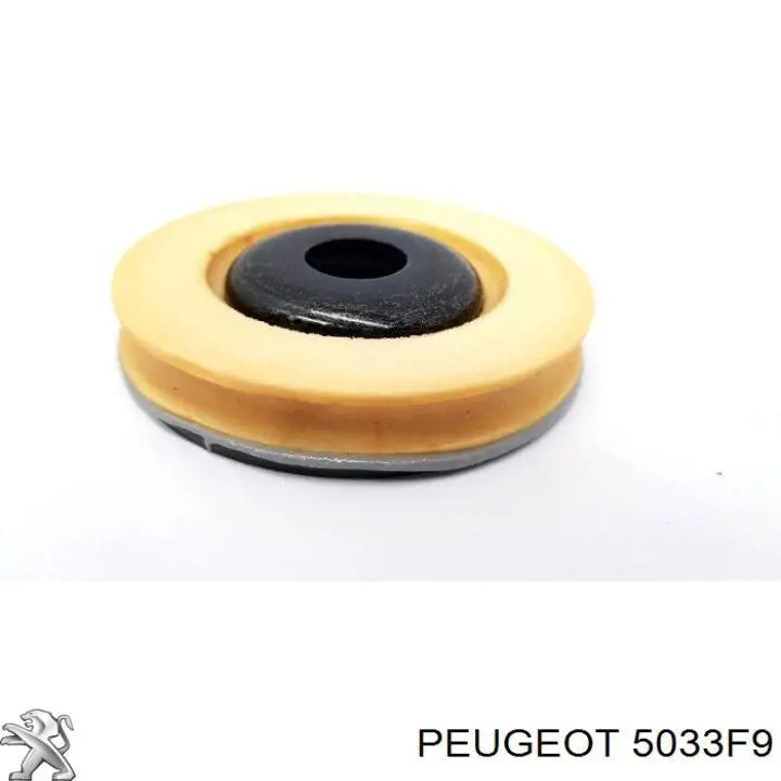 5033F9 Peugeot/Citroen Copa superior del resorte delantero