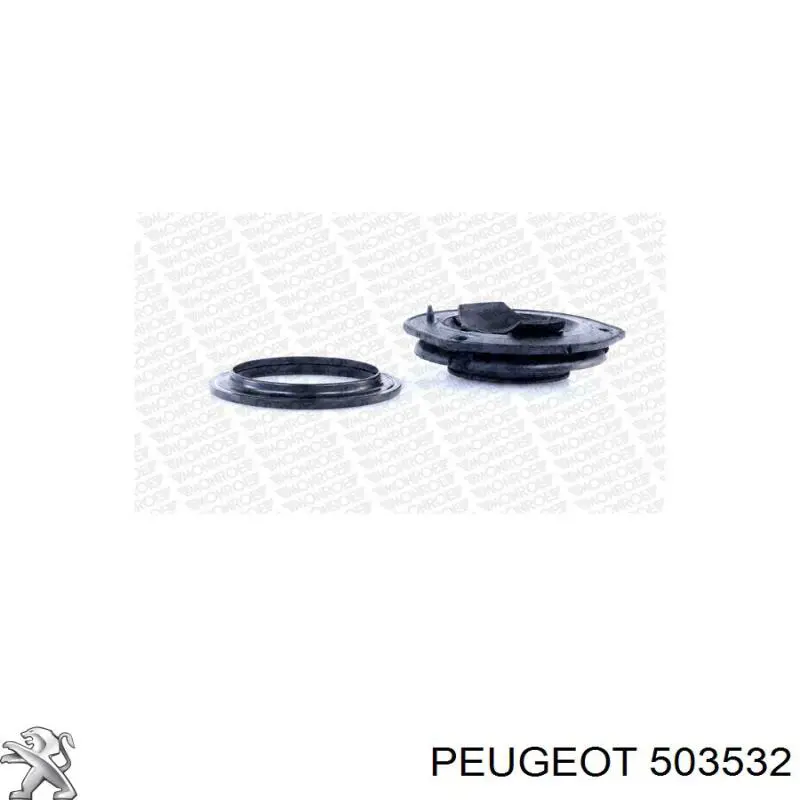 Rodamiento de soporte del amortiguador delantero 503532 Peugeot/Citroen