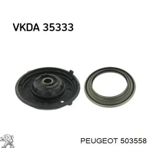 Rodamiento de soporte del amortiguador delantero 503558 Peugeot/Citroen