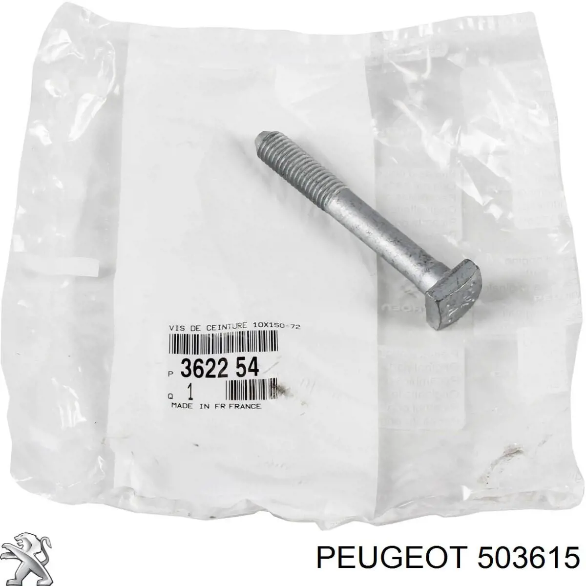 Comprar 503615 Peugeot/Citroen Tuerca del vástago del amortiguador delantero