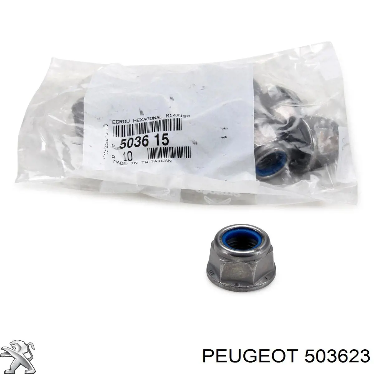 Manguito, Arandela de Vástago de amortiguador delantero para Peugeot 307 (3B)