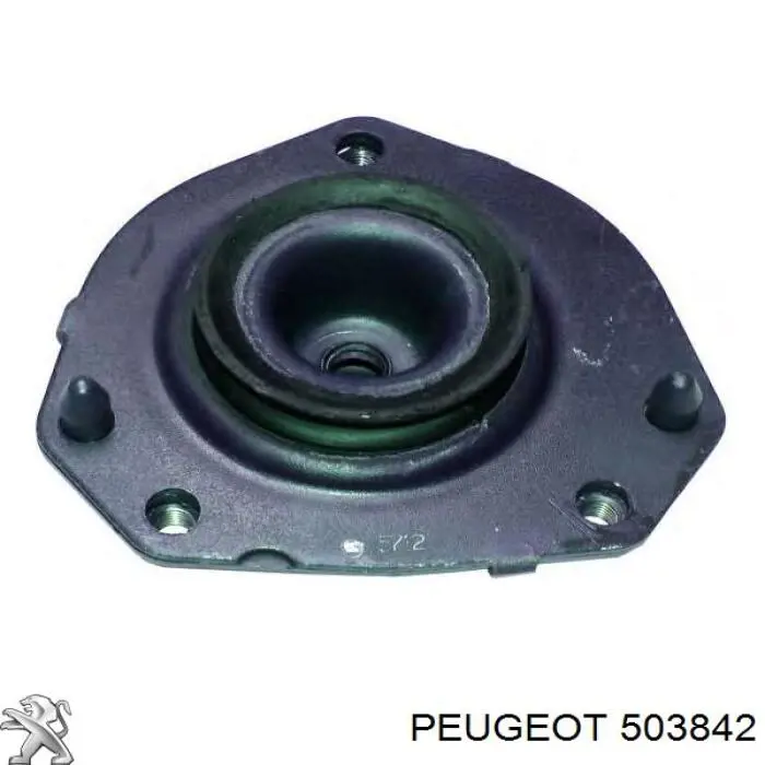 503842 Peugeot/Citroen soporte amortiguador delantero derecho