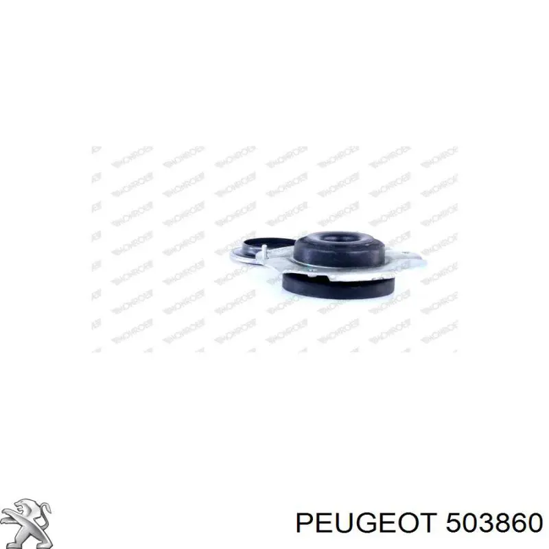 503860 Peugeot/Citroen soporte amortiguador delantero derecho