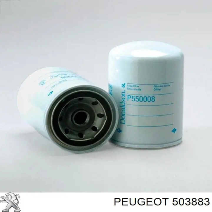 503883 Peugeot/Citroen soporte amortiguador delantero