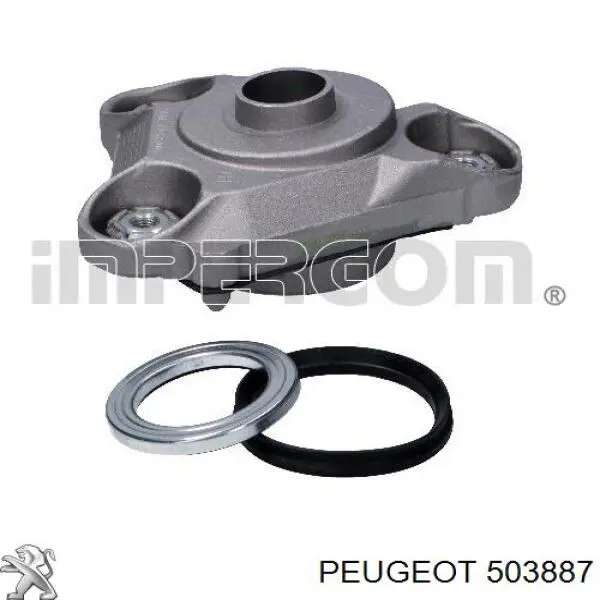 Soporte del amortiguador delantero izquierdo Peugeot/Citroen 503887 precio, desde 38,92 EUR