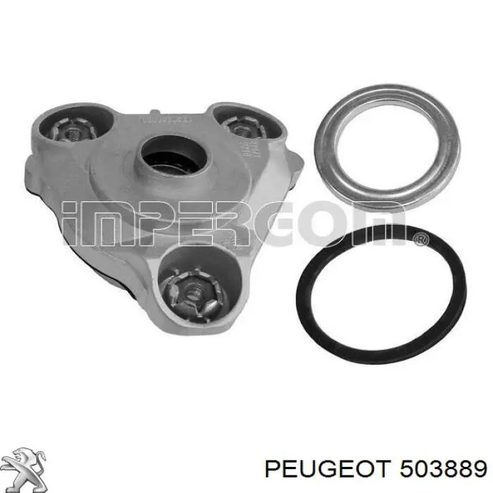503889 Peugeot/Citroen soporte amortiguador delantero derecho