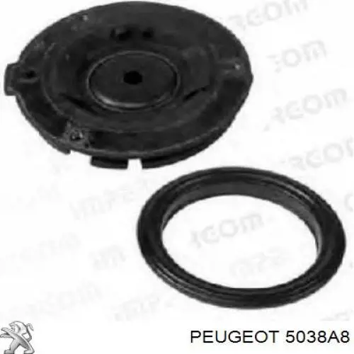 5038A8 Peugeot/Citroen soporte amortiguador delantero