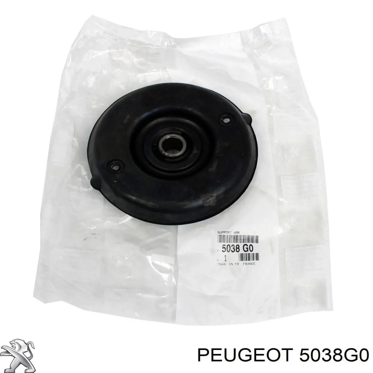 Soporte del amortiguador delantero 5038G0 Peugeot/Citroen
