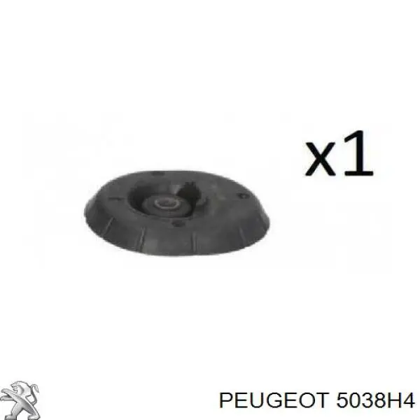 Soporte del amortiguador delantero 5038H4 Peugeot/Citroen