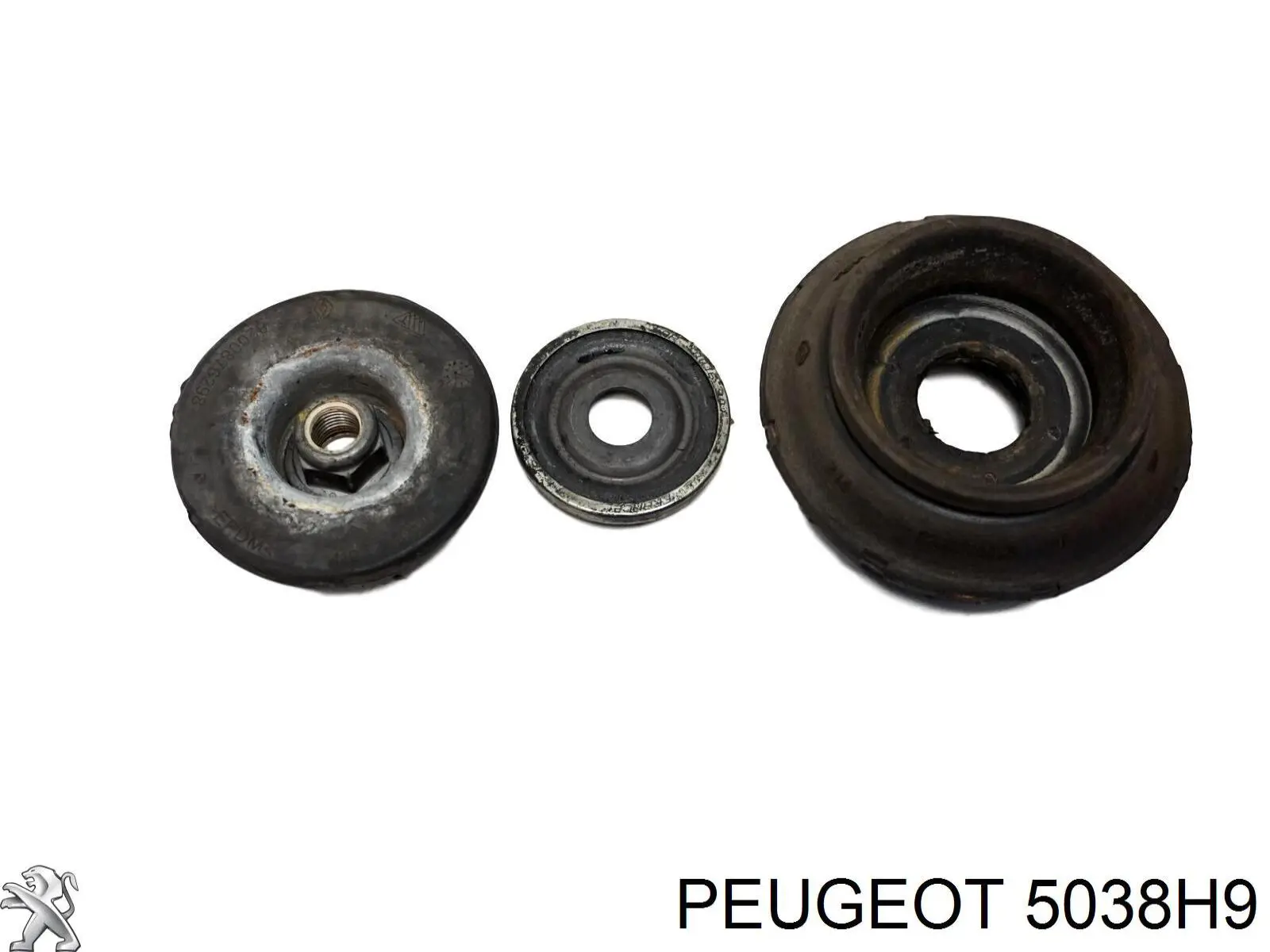 Comprar 5038H9 Peugeot/Citroen Soporte del amortiguador delantero izquierdo