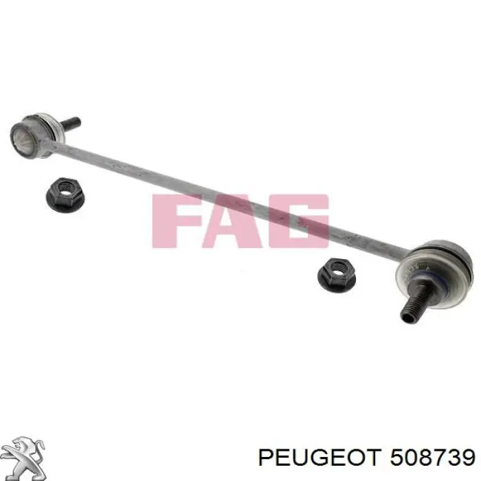 508739 Peugeot/Citroen soporte de barra estabilizadora delantera
