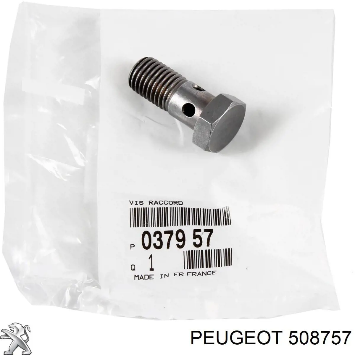 Bieleta estabilizadora delantera 508757 Peugeot/Citroen