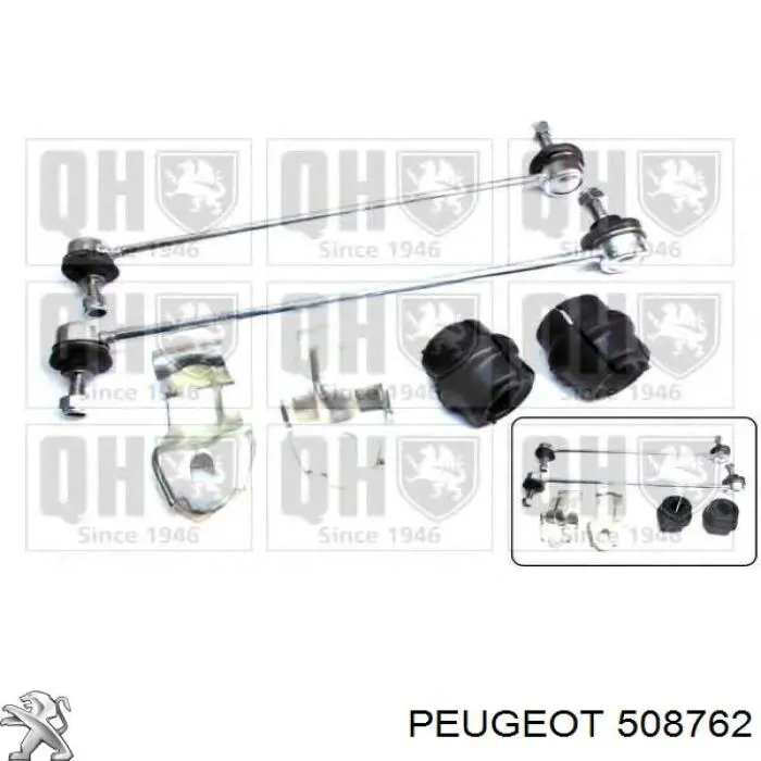 Bieleta estabilizadora delantera Peugeot/Citroen 508762 precio, desde 10,69 EUR