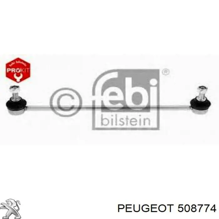 Soporte de la barra estabilizadora delantera Peugeot/Citroen 508774