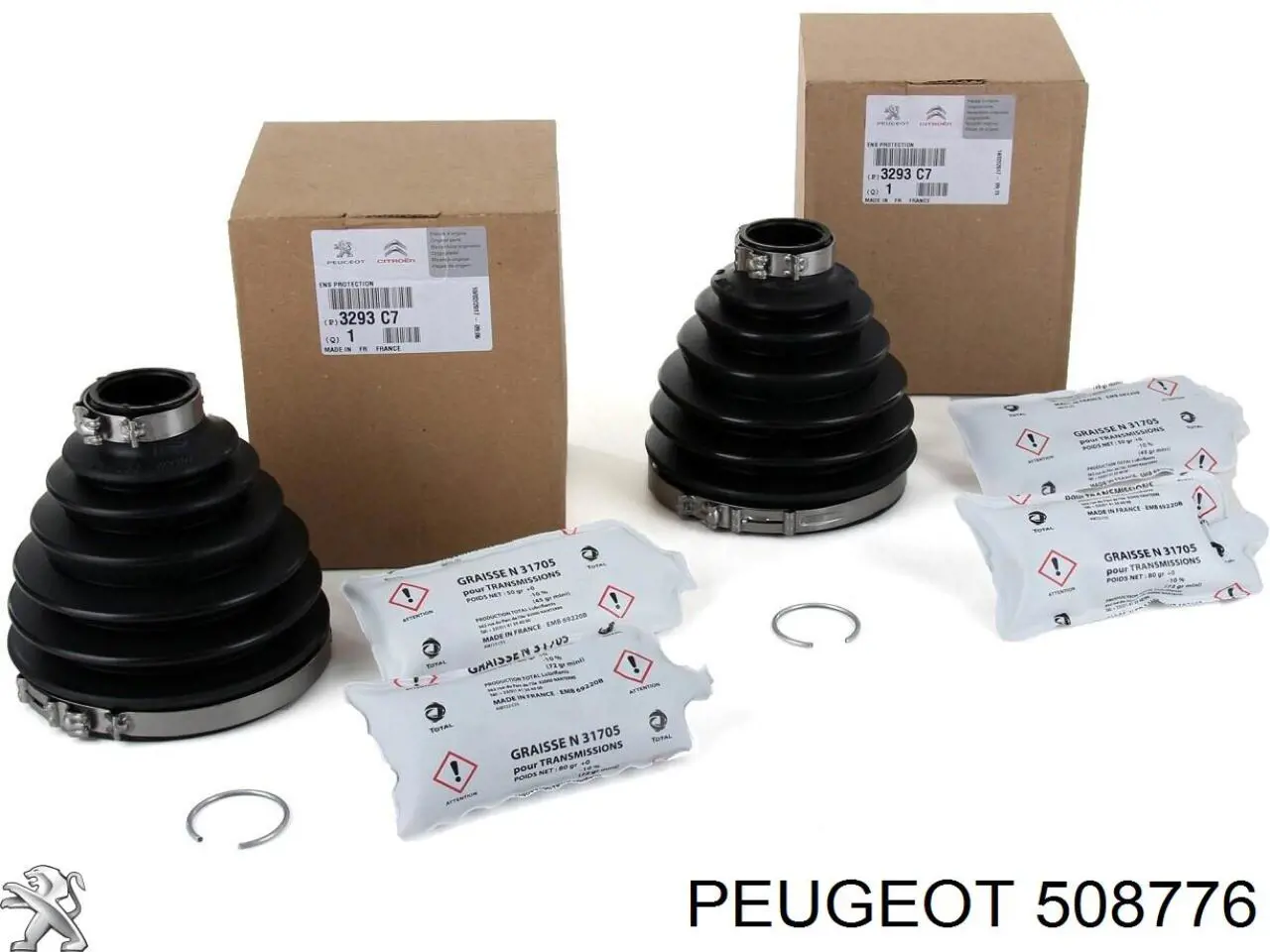 Soporte de la barra estabilizadora delantera Peugeot/Citroen 508776