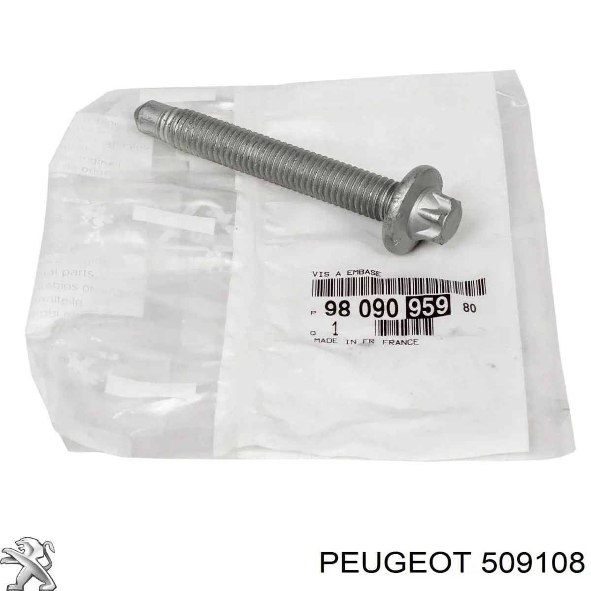Tornillo (tuerca) de sujeción Peugeot/Citroen 509108 precio, desde 3,53 EUR