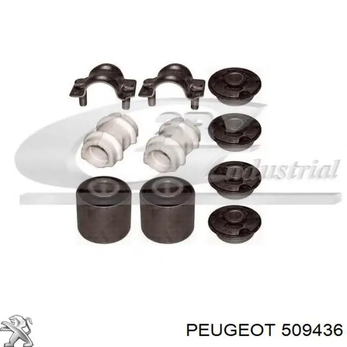 509436 Peugeot/Citroen casquillo de barra estabilizadora delantera