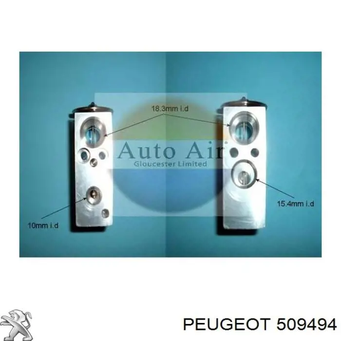 Buje de barra estabilizadora delantera Peugeot/Citroen 509494 precio, desde 8,09 EUR