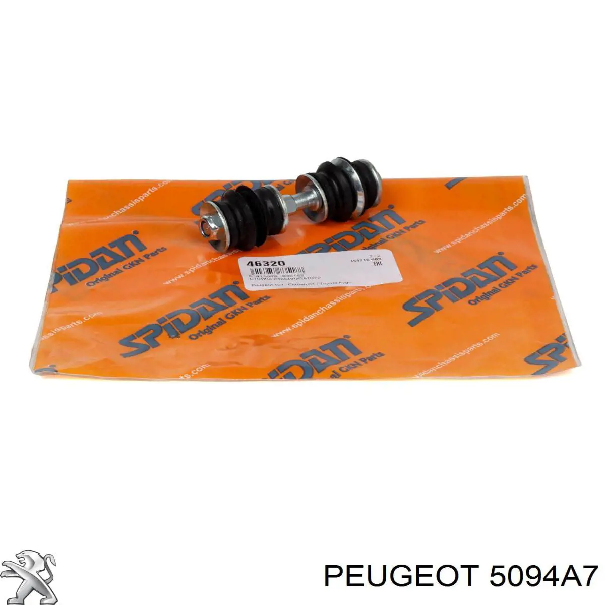 Casquillo de bieleta estabilizadora delantera Peugeot/Citroen 5094A7 precio, desde 1,26 EUR