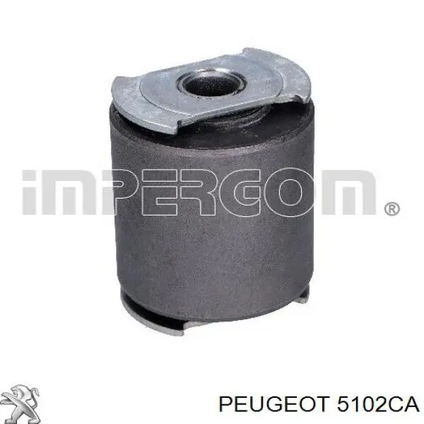 5102CA Peugeot/Citroen ballesta de suspensión trasera
