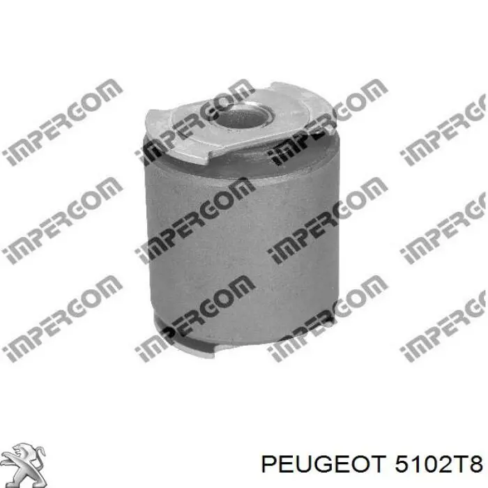 5102T8 Peugeot/Citroen ballesta de suspensión trasera