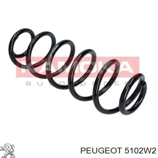 Muelle de suspensión trasero Peugeot/Citroen 5102W2 precio, desde 23,40 EUR