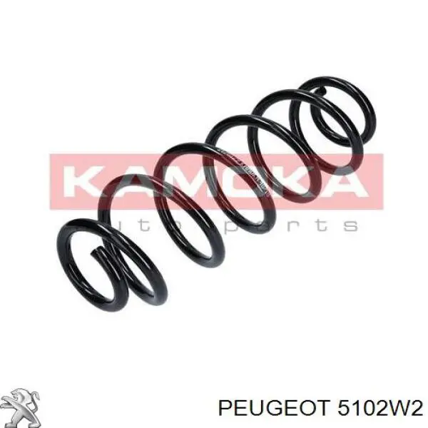 Comprar 5102W2 Peugeot/Citroen Muelle de eje trasero