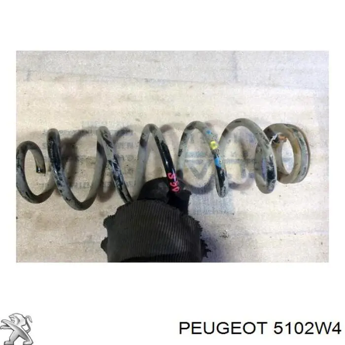 5102W4 Peugeot/Citroen Muelle trasero