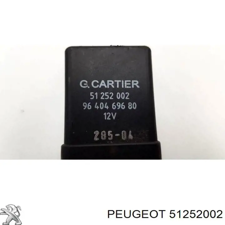 Relé de bujía de precalentamiento Peugeot 406 8B