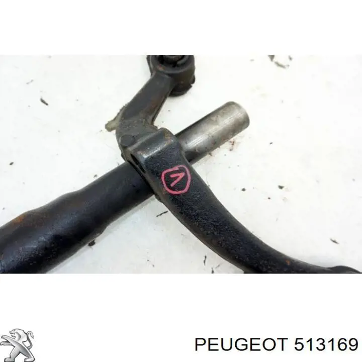 Cojín de viga trasera Peugeot/Citroen 513169 precio, desde 22,28 EUR