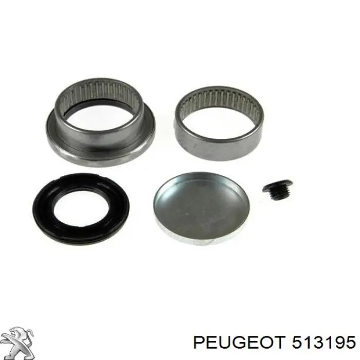 Rodamiento de agujas del eje trasero 513195 Peugeot/Citroen