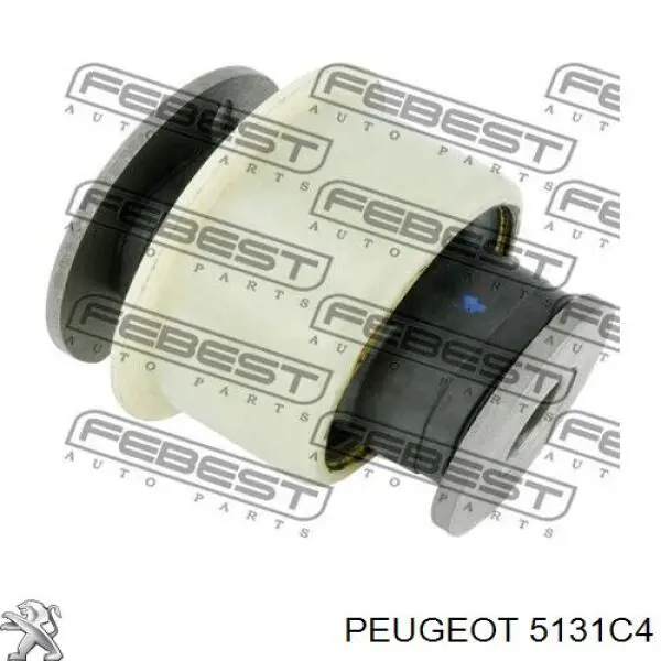 Buje del brazo longitudinal inferior trasero Peugeot/Citroen 5131C4 precio, desde 11,78 EUR