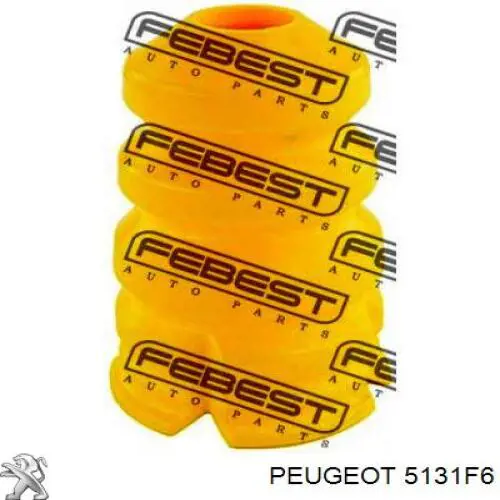 Comprar 5131F6 Peugeot/Citroen Buje de la bisagra del resorte de láminas