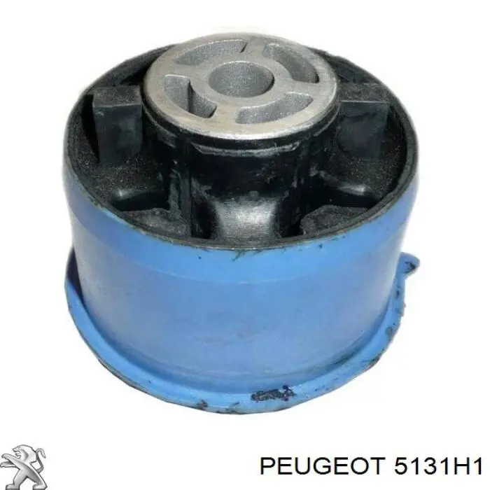 5131H1 Peugeot/Citroen suspensión, cuerpo del eje trasero