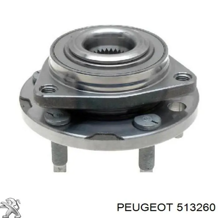 1611175480 Peugeot/Citroen Buje del brazo longitudinal inferior trasero
