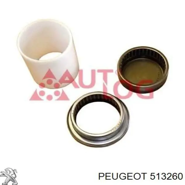 Buje del brazo longitudinal inferior trasero 1611175480 Peugeot/Citroen