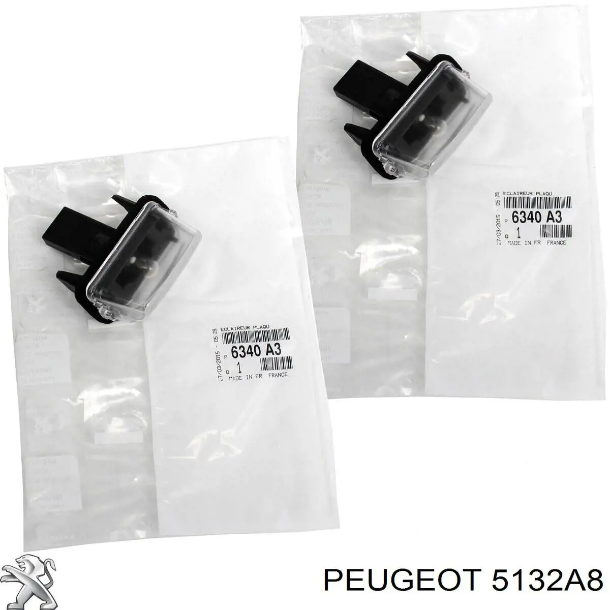Tornillo (tuerca) de sujeción Peugeot/Citroen 5132A8