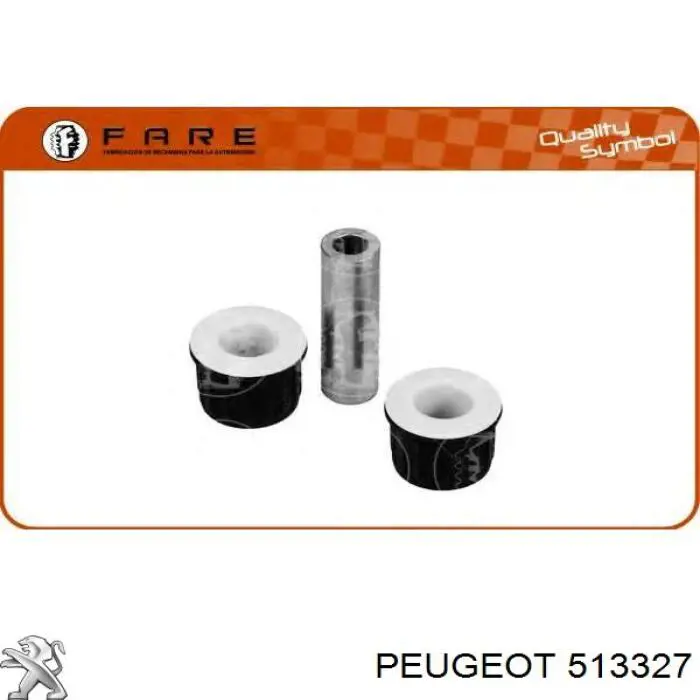 Comprar 513327 Peugeot/Citroen Buje de la bisagra del resorte de láminas