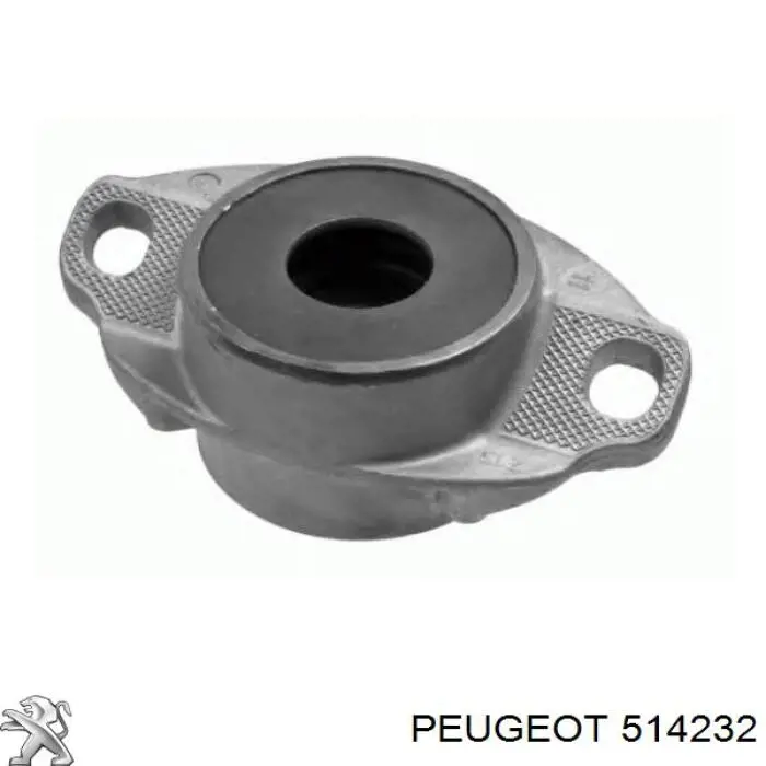 514232 Peugeot/Citroen copela de amortiguador trasero