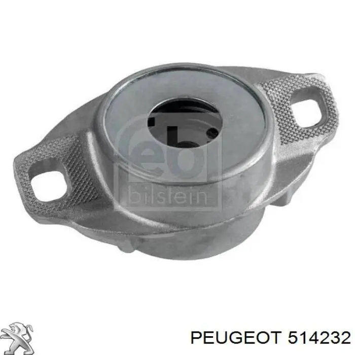 Soporte amortiguador trasero Peugeot 307 3H