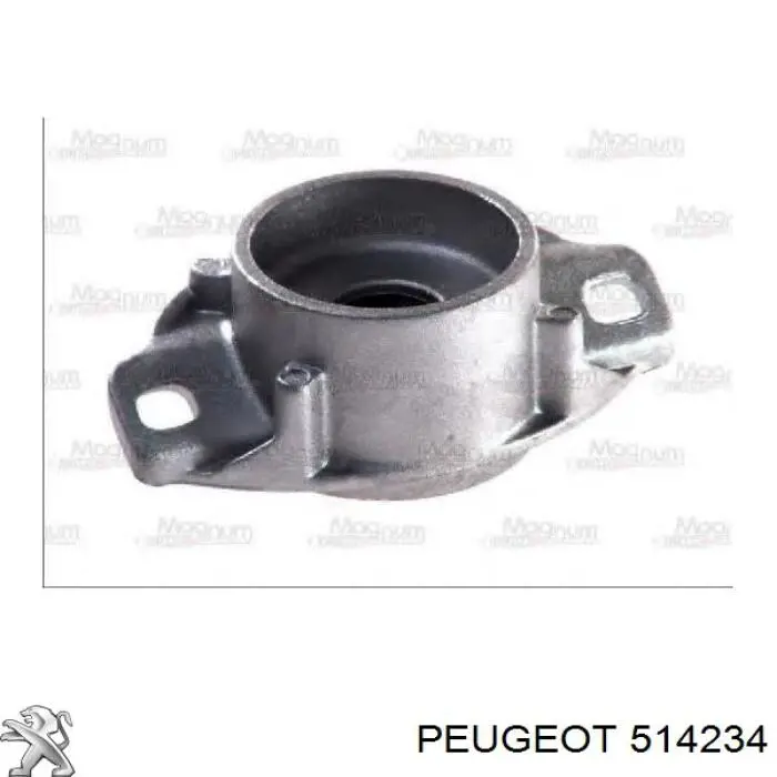Copela de amortiguador trasero 514234 Peugeot/Citroen