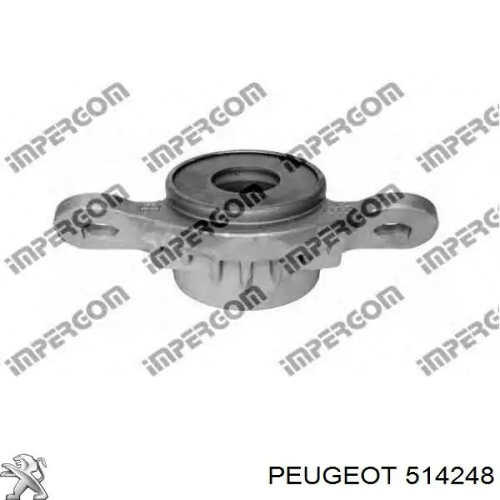514248 Peugeot/Citroen copela de amortiguador trasero