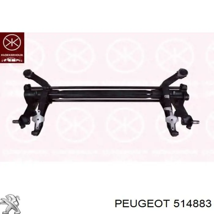514883 Peugeot/Citroen subchasis trasero soporte motor