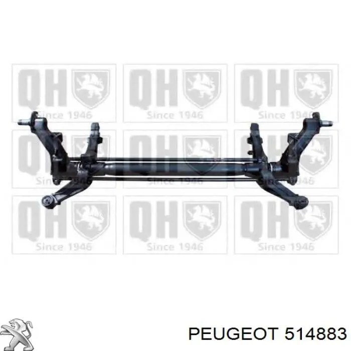 Subchasis trasero soporte motor Peugeot/Citroen 9830149780 precio, desde 425,44 EUR