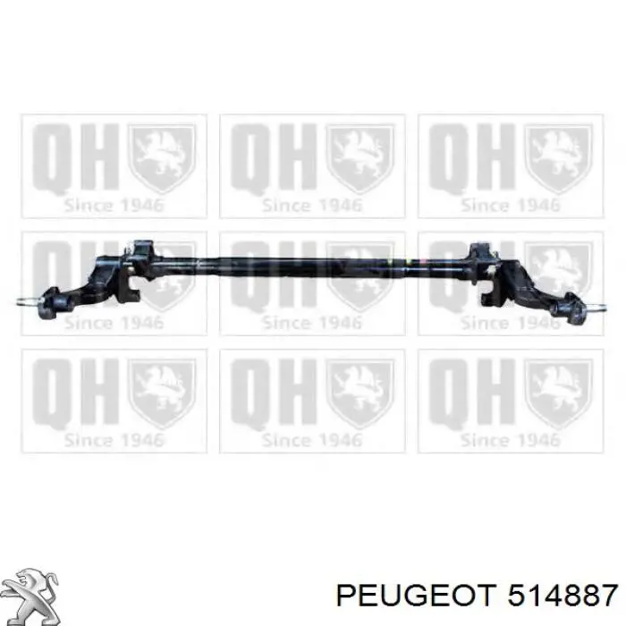 Subchasis trasero soporte motor Peugeot/Citroen 514887 precio, desde 270,07 EUR